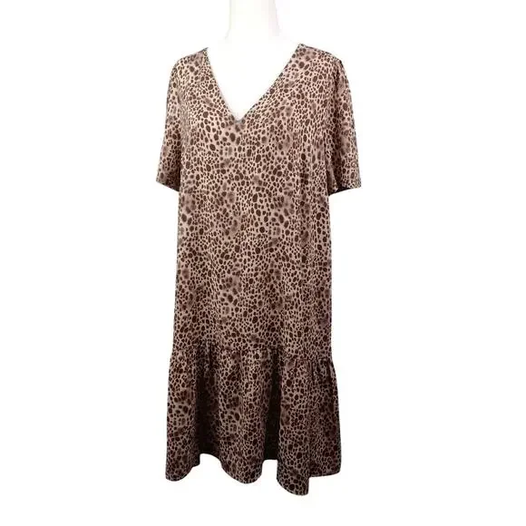 sachin and babi light blue dress Animal Print Dresses